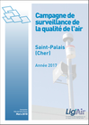 Parution rapport Evaluation qualité de l'air à Saint-Palais dans le Cher