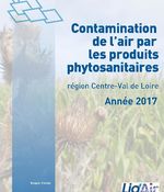 Région Centre-Val de Loire - 2017 - Contamination de l'air par les produits phytosanitaires
