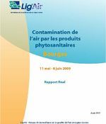 Bourges - 2009 - Contamination de l'air par les produits phytosanitaires 