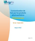 Châteauroux - 2010 - Contamination de l'air par les produits phytosanitaires