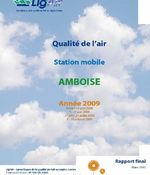 Evaluation de la qualité de l'air à Amboise - Année 2009